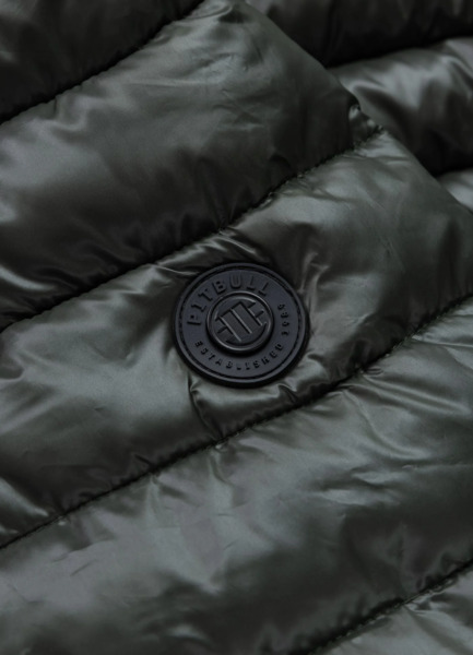 Kurtka pikowana przejściowa PIT BULL "HARPER" - ciemny zielony