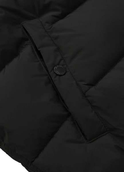 Kurtka zimowa męska z kapturem PIT BULL "GOPHER" - czarny