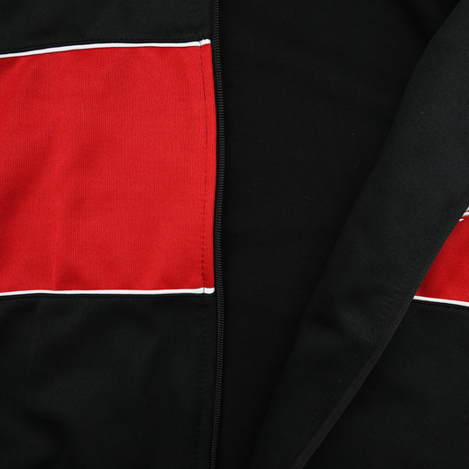 Polyester sweatshirt Pretorian "PS" - black