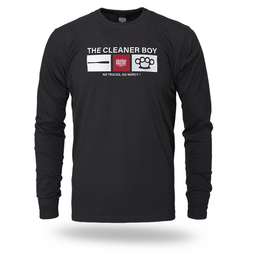 Dobermans Aggressive longsleeve "CLEANER BOY LS396" - black
