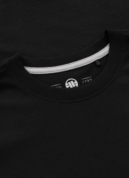 PIT BULL Men&#39;s Loose Fit T-Shirt &quot;SKULL LOGO&quot; - Black