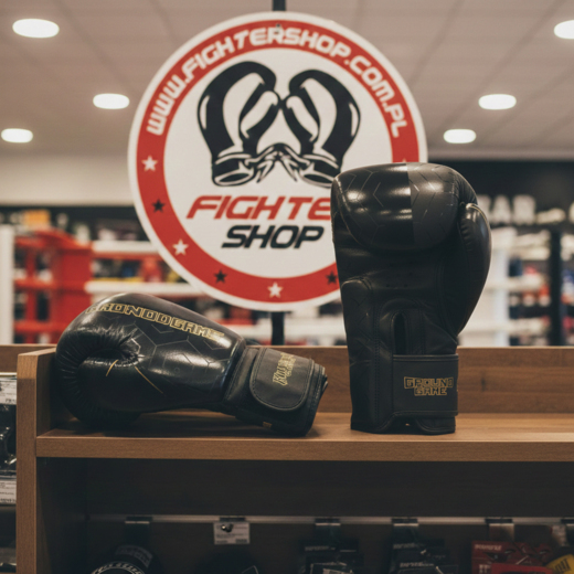 Rękawice bokserskie skórzane Ground Game "Equinox" 