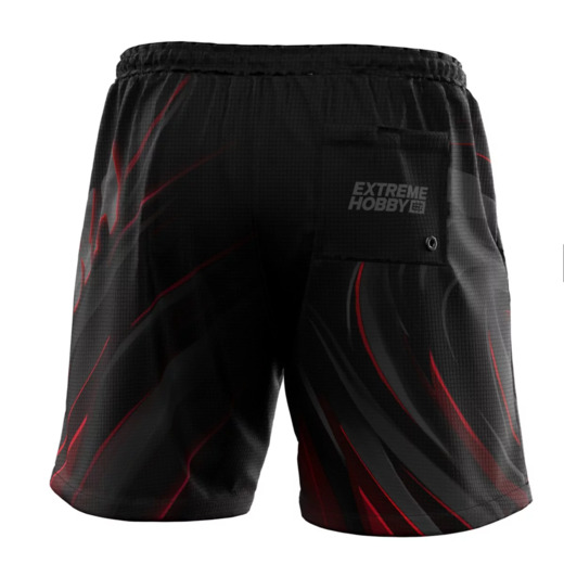 Szorty sportowe Extreme Hobby | POLSKA ULTIMATE - czarny