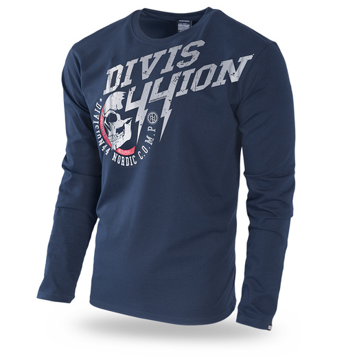 Longsleeve Dobermans Aggressive "THUNDER" LS229" - granatowy
