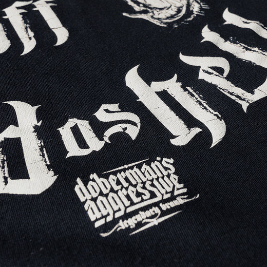 Longsleeve Dobermans Aggressive "MAD AS HELL" LS383 - granatowy