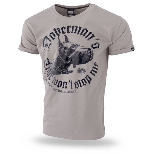 Koszulka T-shirt Dobermans Aggressive "Dangerous TS242" - beżowy
