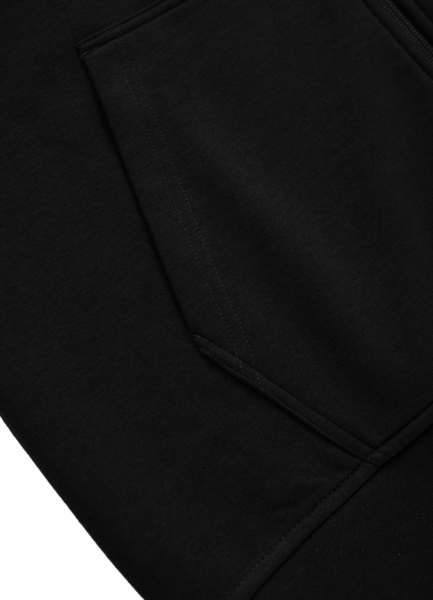 Bluza rozpinana z kapturem PIT BULL Tricot  "Dandridge" '22 - czarna
