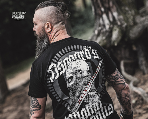 Dobermans Aggressive T-shirt &quot;Asgaard&#39;s TS282&quot; - black