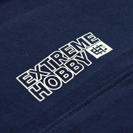 Spodnie dresowe męskie Extreme Hobby "BLOCK 2025" - granatowy