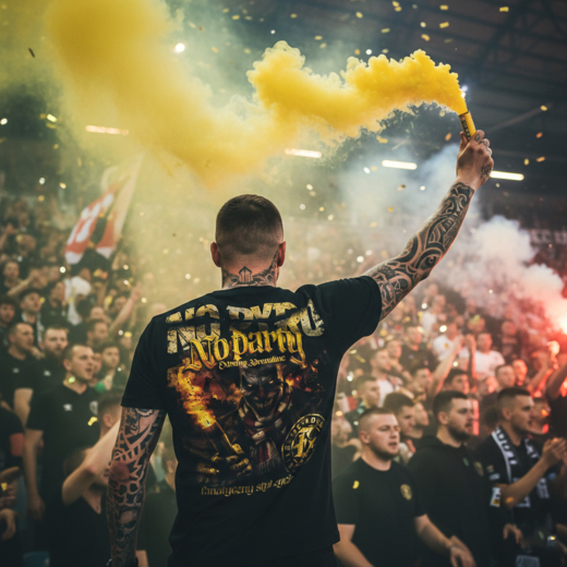 Extreme Adrenaline "No pyro no party clown" hoodie