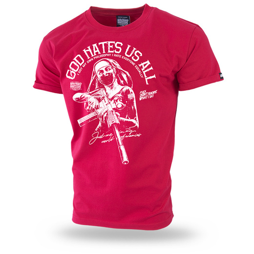 Dobermans Aggressive &quot;The Nun&quot; TS296 T-shirt - red