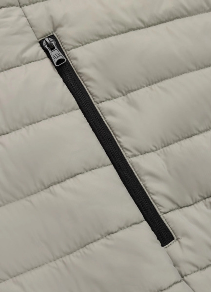 Kurtka hybrydowa przejściowa z kapturem PIT BULL "PALOMAR" - szałwiowy