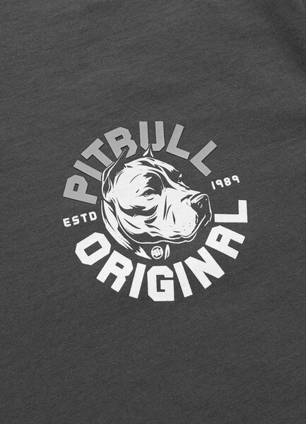 PIT BULL "DOG SD" Men's T-Shirt - Graphite