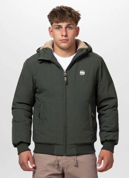 PIT BULL "Elkwood III" winter jacket - olive