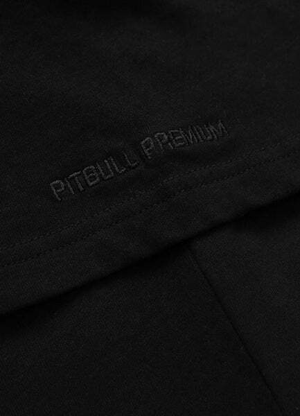 Koszulka męska PIT BULL Garment Washed "SCRATCH" - czarna 