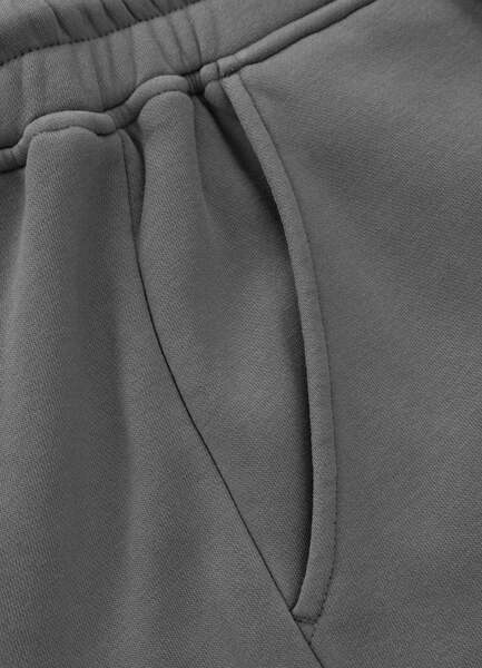 WASHED PIT BULL "LANCASTER II" Men's Sweat Shorts - Gray