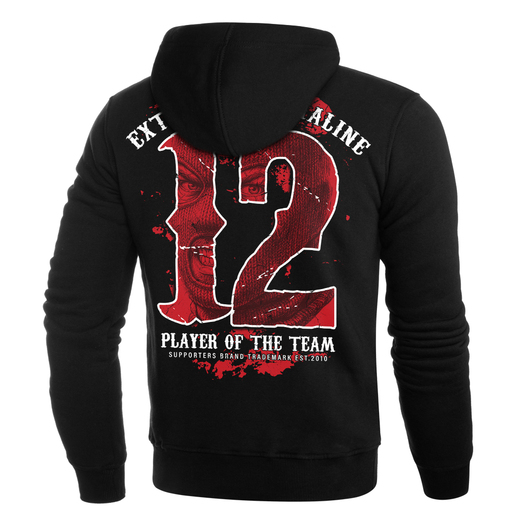 Extreme Adrenaline "12 Player" Hoodie - Red