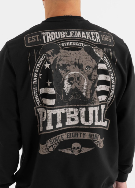 Bluza męska PIT BULL "TROUBLEMAKER" - czarny