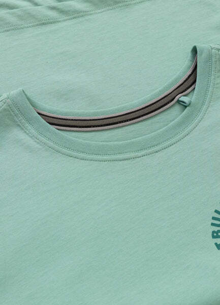 Koszulka damska Oversize PIT BULL "PLANET SURF" - miętowy