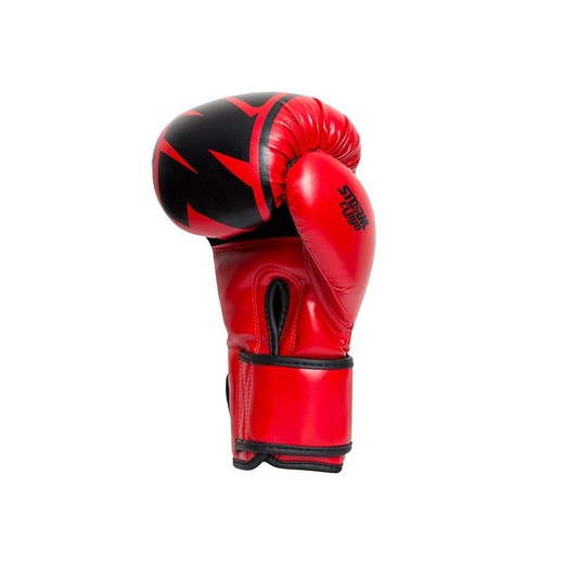Rękawice bokserskie StormCloud "Bolt 2.0" - czerwone/czarne