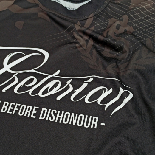 Koszulka sportowa MESH short sleeve Pretorian "Death Before Dishonour"