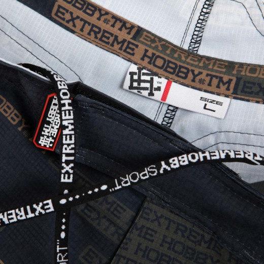 Spodenki szorty athletic Extreme Hobby "Paracord" - pomarańczowe