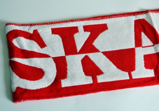 Szalik Polska Biało Czerwony Orzeł