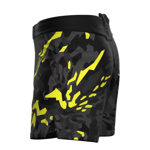  Spodenki athletic Extreme Hobby | BLACK PANTHER - czarny/żółty