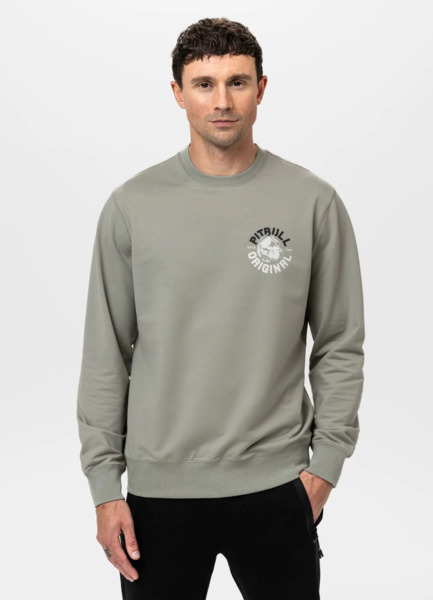 PIT BULL &quot;DOG SD&quot; men&#39;s sweatshirt - sage