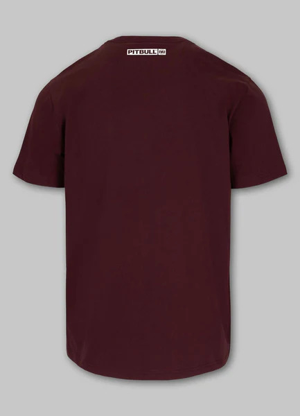 Koszulka PIT BULL "Hilltop" 170 - bordowy