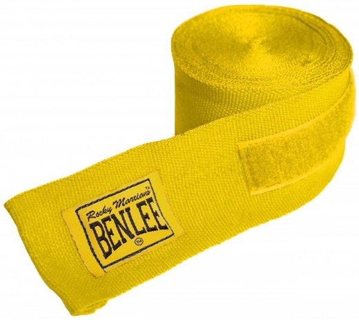 Elastic boxing bandage BENLEE 3 m - yellow