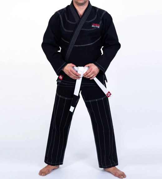 Kimono / GI do treningu BJJ - DBX ELITE + Pas - czarne