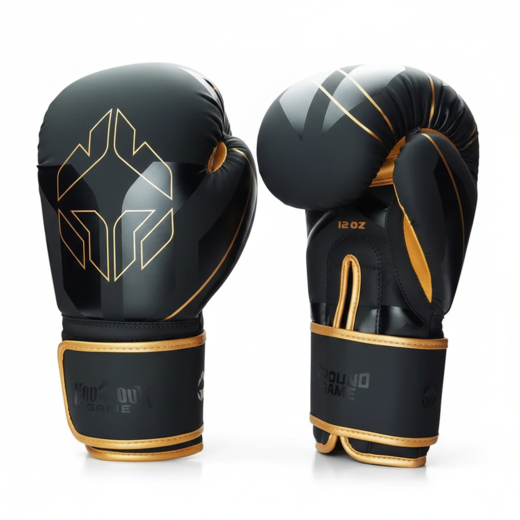 Logo 3.0 Gold Boxing Gloves
