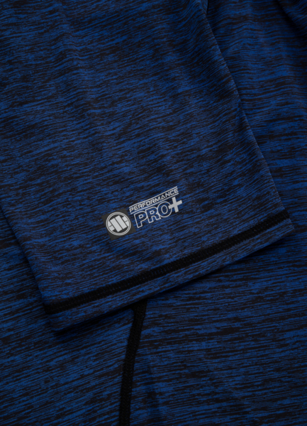 Rashguard PIT BULL Performance Pro &quot;Small Logo&quot; - navy blue