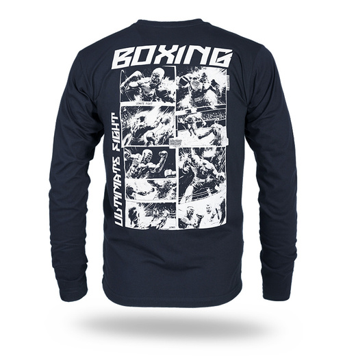 Longsleeve Dobermans Aggressive "COMICS BOXING" LS359 - granatowy