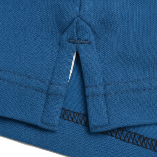 Koszulka polo damska Pretorian Line "PS" - niebieska