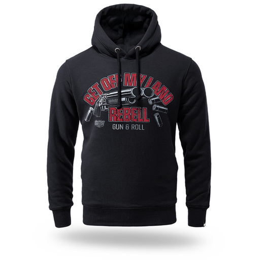 Bluza z kapturem Dobermans Aggressive "REBELL BK401" - czarna