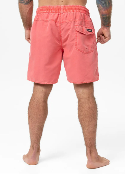 PIT BULL &quot;BALFOUR&quot; men&#39;s swimming shorts - salmon