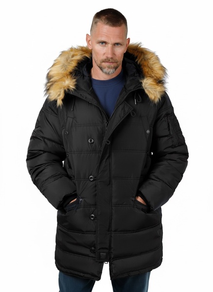 PIT BULL &quot;Kingston II&quot; winter jacket - black