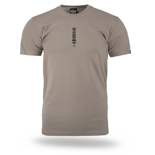 Koszulka T-shirt Dobermans Aggressive "DEFEND YOUR LAND TS418" - beżowa
