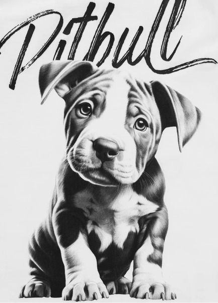  Tank Top damski PIT BULL Slim Fit "PUPPY" - biała