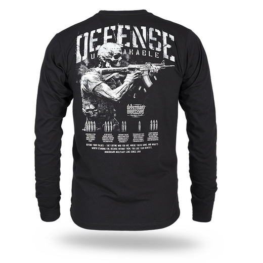Dobermans Aggressive longsleeve "DEFENSE Unbreakable LS377" - black