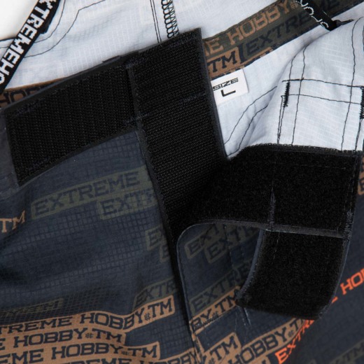 Spodenki szorty athletic Extreme Hobby "Paracord" - pomarańczowe