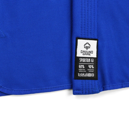 BJJ Ground Game Kimono / Gi "Spartan" - blue