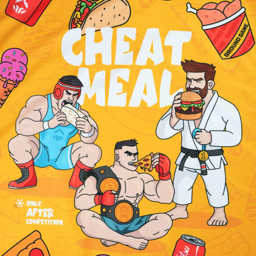 Ręcznik szybkoschnący kąpielowy Ground Game "Cheat Meal" 75X150 cm