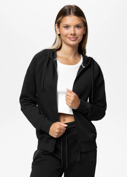 PIT BULL &quot;EXPLORY&quot; Women&#39;s Zip Hoodie - Cappuccino