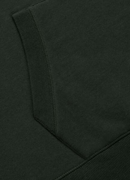 Bluza męska z kapturem PIT BULL "SAN DIEGO CA" - ciemny zielony