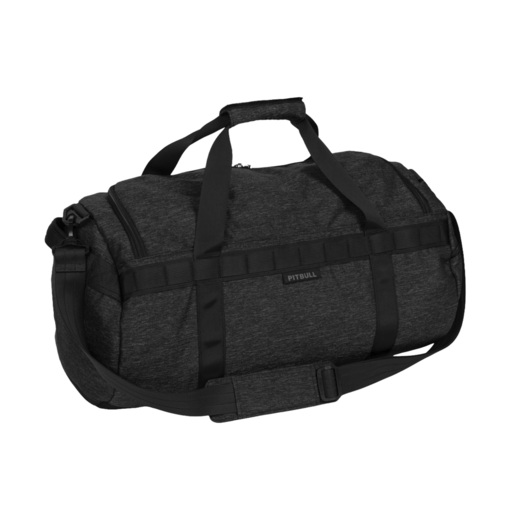 PIT BULL "HORNET" sports bag - dark gray melange