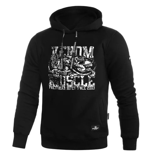 Outlet: Pretorian "Venom vs Muscle" Hoodie - Black