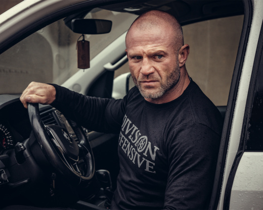 Dobermans Aggressive "Offensive Division TS325A" T-shirt - black